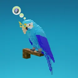 3D Stacks Parrots #15