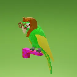 3D Stacks Parrots #266