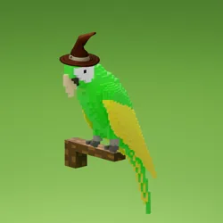 3D Stacks Parrots #27