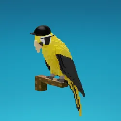 3D Stacks Parrots #387