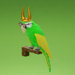 3D Stacks Parrots #58
