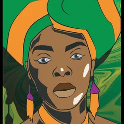 African Queen Mother #19