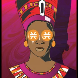 African Queen Mother #48